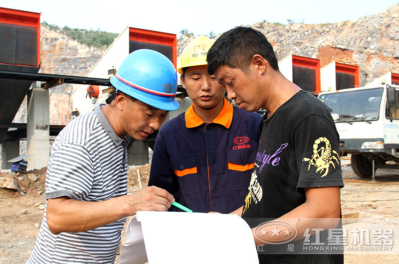 現(xiàn)場指導設備的安裝、調試