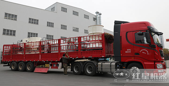 圓錐破碎機裝車、發(fā)貨