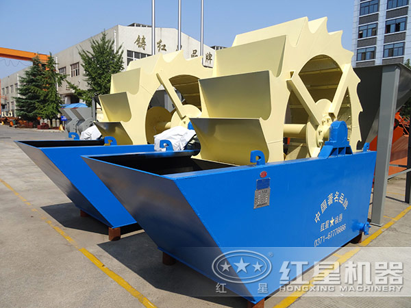 單葉輪式洗砂機(jī)，占地小，處理量小