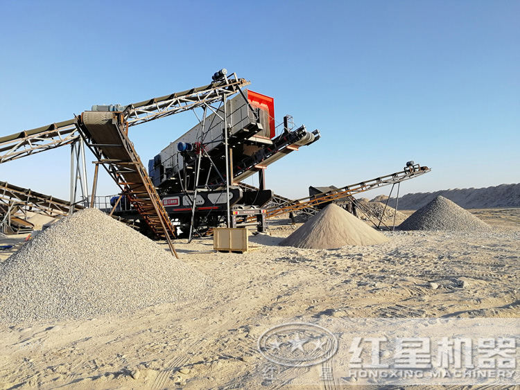 機(jī)制砂用戶(hù)現(xiàn)場(chǎng)，多個(gè)現(xiàn)場(chǎng)可提供就近安排參觀