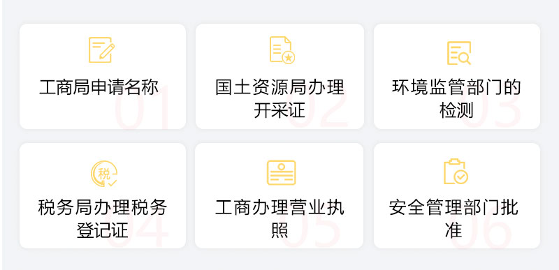 人工制砂廠(chǎng)手續(xù)辦理流程